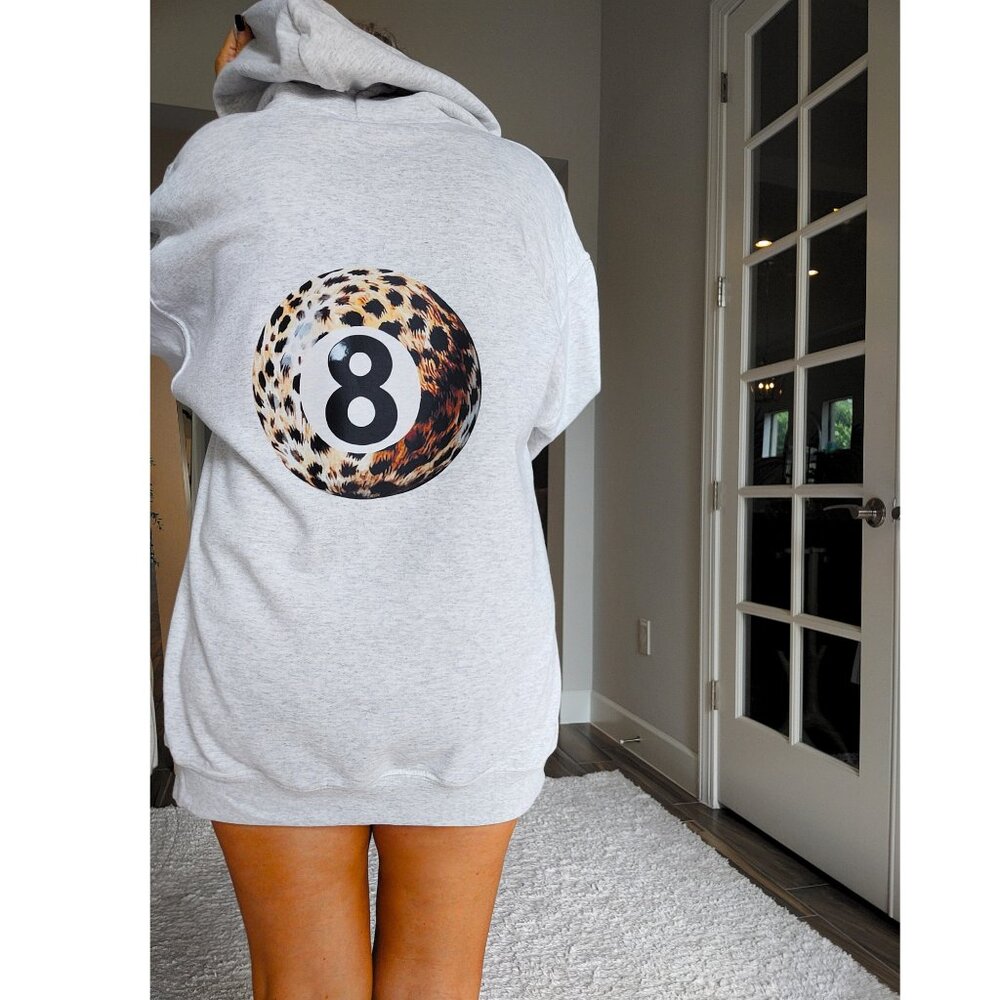 NWT Leopard 8 Ball Hoodie - Picture 11 of 16